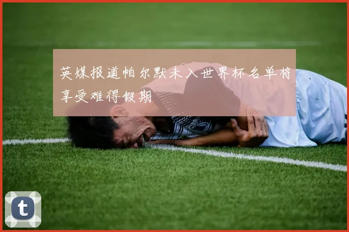 英媒报道帕尔默未入世界杯名单将享受难得假期